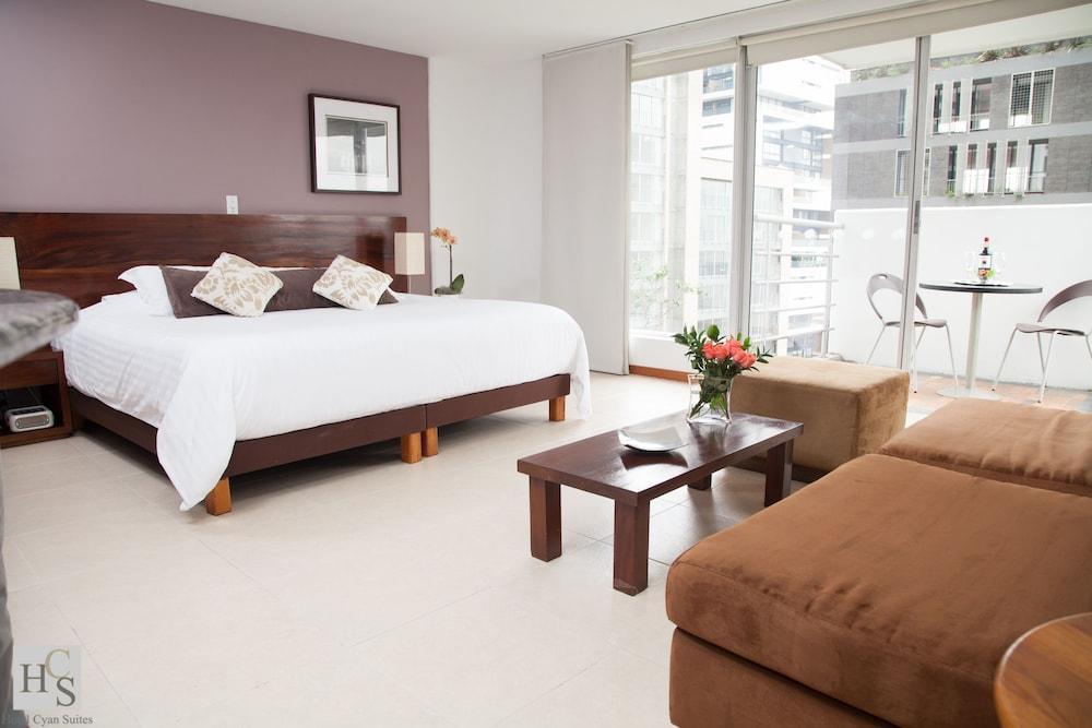 Cyan Suites Poblado By Mde Bnb Medellín Exteriér fotografie